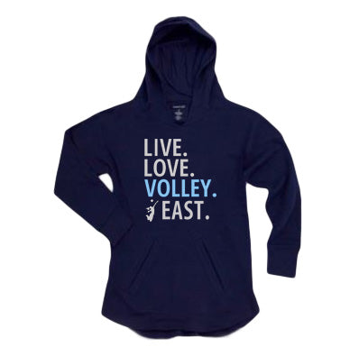 Live Love Volleyball Vintage Pro-Weave® Hood
