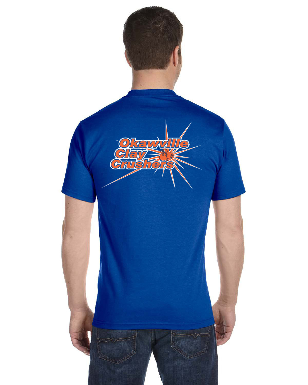 Okaville Clay Crushers Gildan DryBlend® 5.6 oz., 50/50 T-Shirt