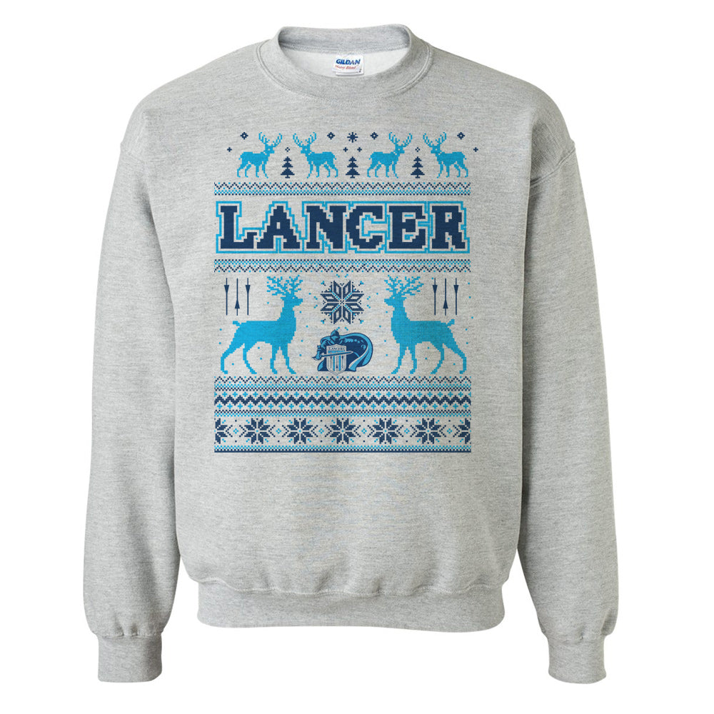 Lancer Ugly Sweater Design Crewneck